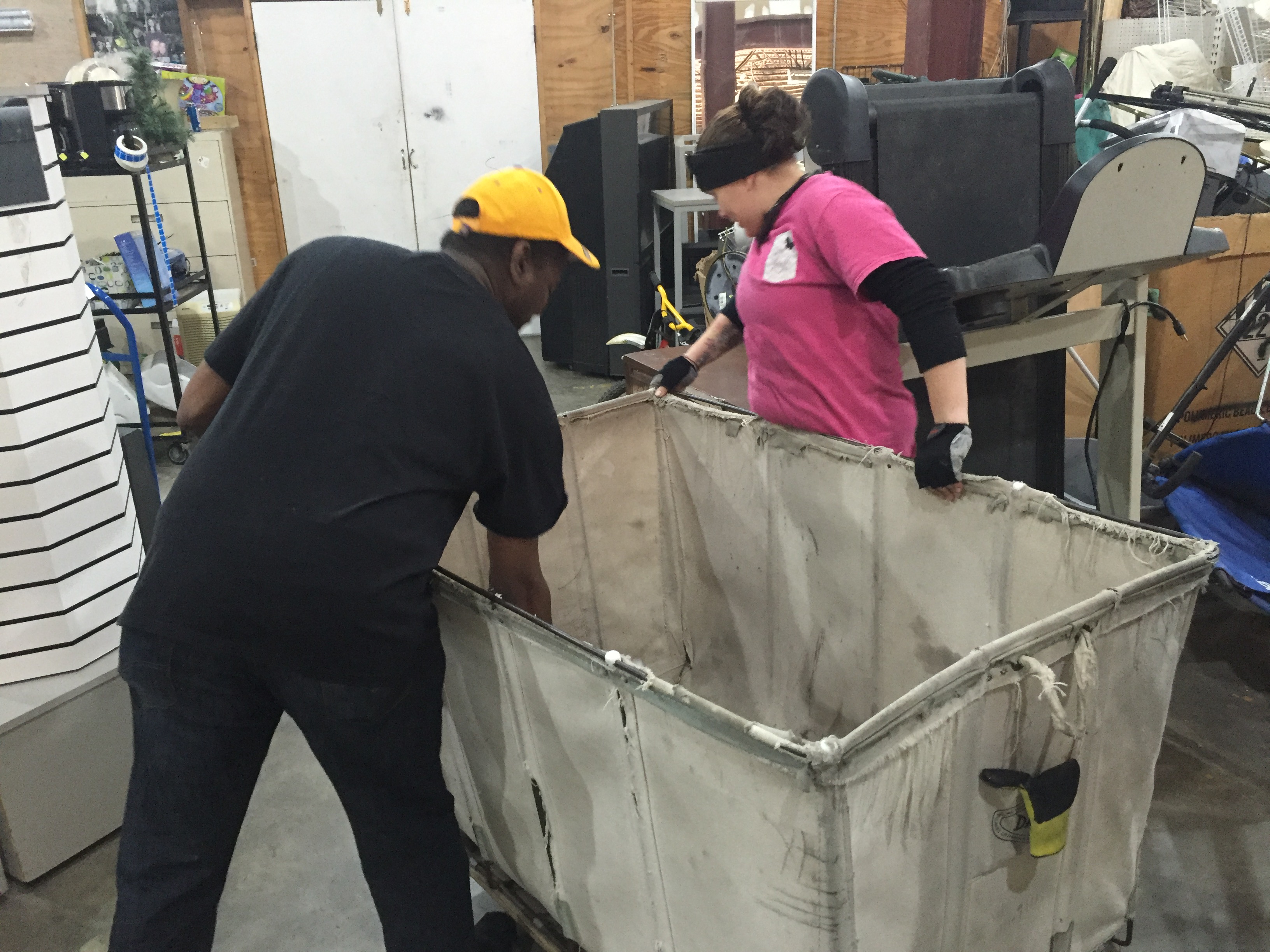 Mu Psi Lambda at Lovelady Trift Store